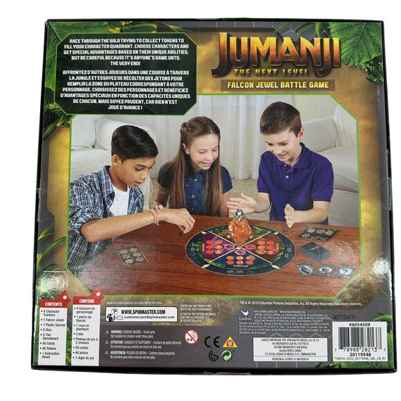 Jumanji The Next Level Board Game – Open Box Unplayed Family Party - Picture 2 of 5